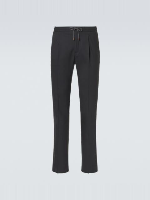 SLOWEAR Virgin wool tapered pants