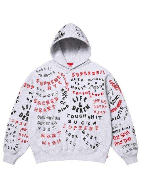 Supreme Too Deadly Hoodie "SS26 - Ash Grey" SU27291