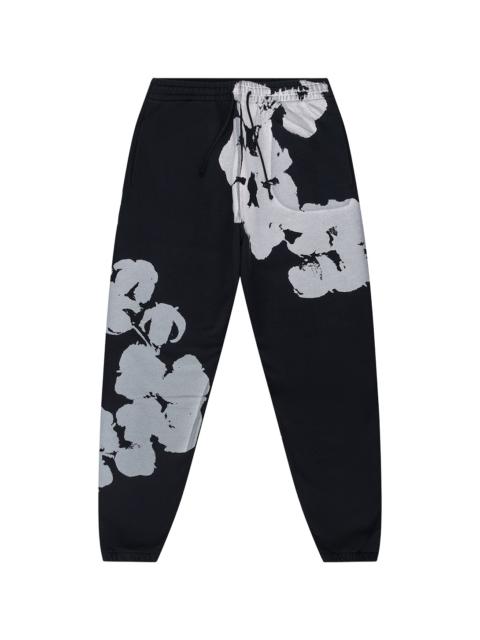 DENIM TEARS Jumbo Wreath Sweatpants "Black" DT854