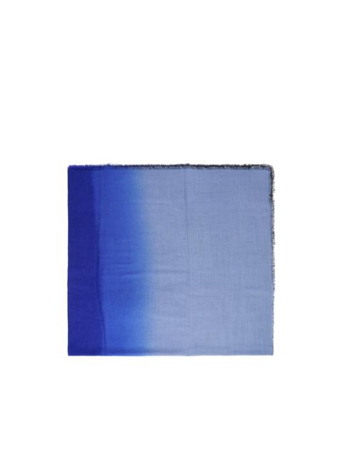 Faliero Sarti ombré frayed-edge scarf