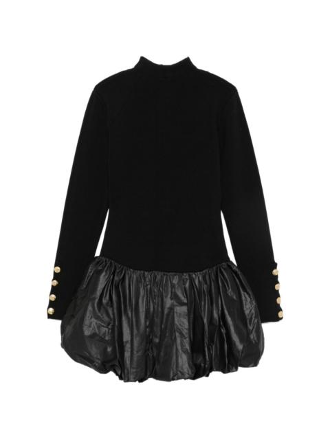 Aje. Elodi button-embellished bubble-hem mini dress