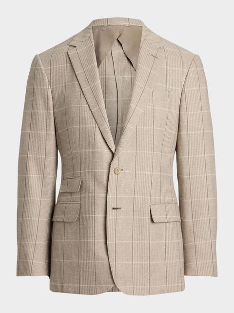 Ralph Lauren Men's Kent Wool, Silk, and Cashmere Check Sport Coat