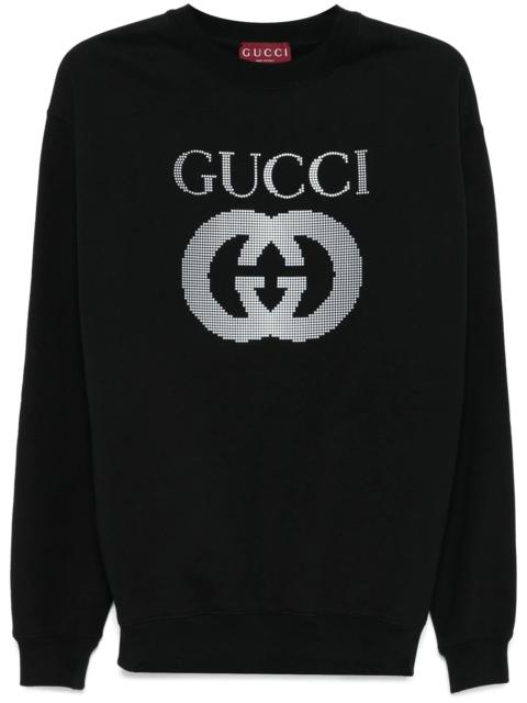 GUCCI Interlocking G-appliqué Sweatshirt