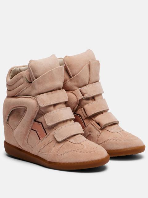 Bekett suede high-top sneakers