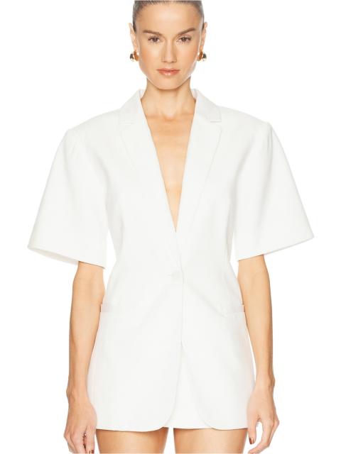 SHONA JOY Felix Short Sleeve Blazer