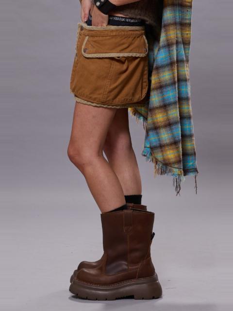 R13 WORKWEAR BOOT - BROWN