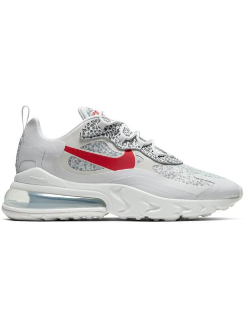 Nike Air Max 270 React Safari Grey Red