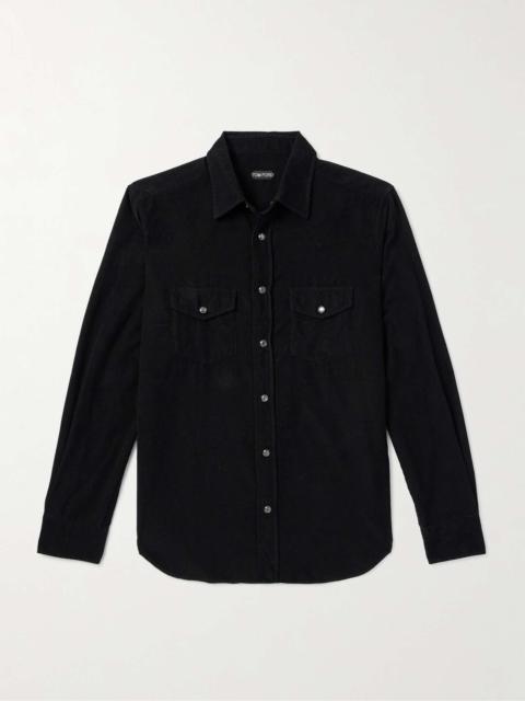 TOM FORD Cotton-Corduroy Western Shirt