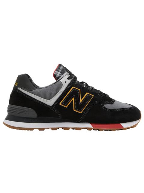 New Balance 574 Black Team Red