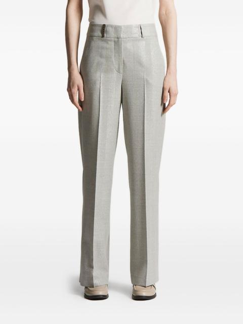 PESERICO straight-leg tapered trousers