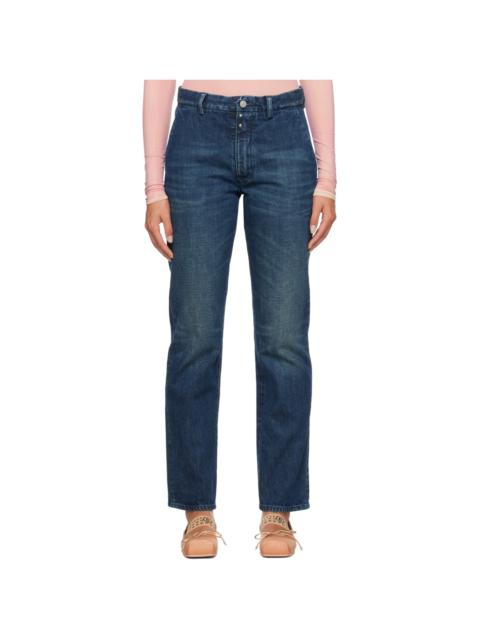 MM6 Maison Margiela Navy Four-Pocket Jeans