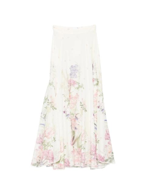 Charo Ruiz Charo Ruiz Floral Maxi Skirt