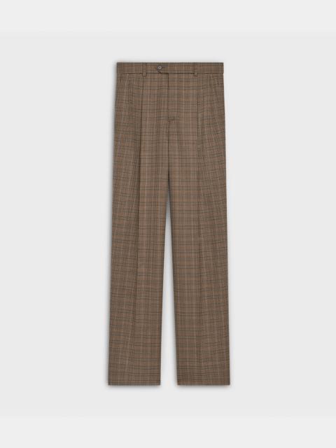 CELINE SKATE PANTS IN HOUNDSTOOTH WOOL