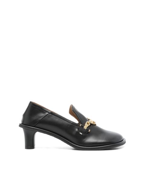 Stella McCartney 45mm metallic-detail pumps