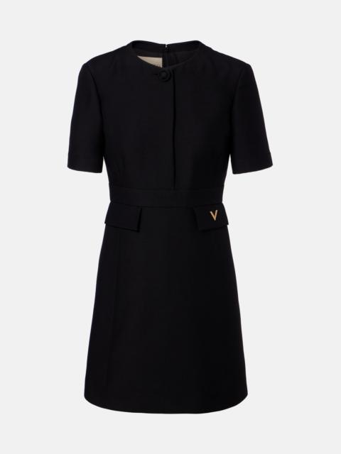 Valentino Crepe Couture VGold minidress