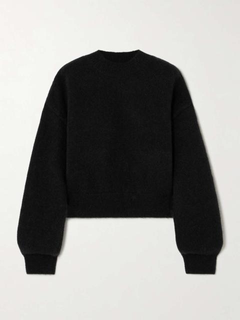 La Maille Jacquemus intarsia-knit alpaca-blend sweater