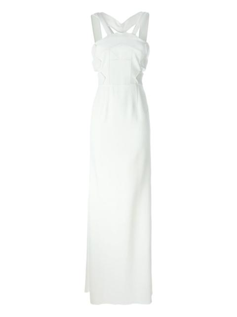 ROLAND MOURET halterneck dress