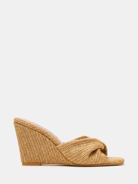 STEVE MADDEN LAELIA NATURAL RAFFIA