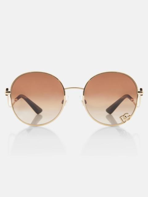 Dolce & Gabbana DG Filo round sunglasses