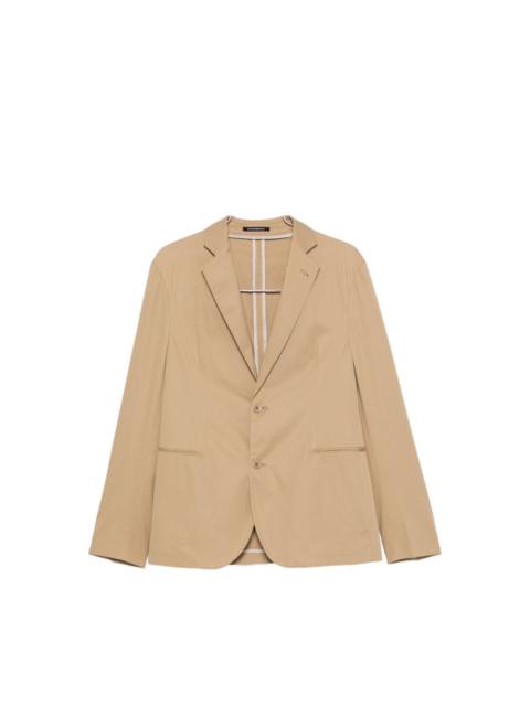 EMPORIO ARMANI Cotton single-breasted suit