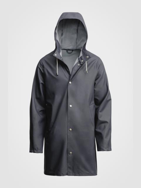 Stutterheim Stockholm Lightweight Raincoat Charcoal