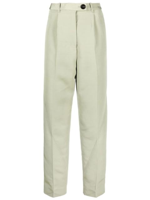 PETER DO high-waisted straight-leg trousers