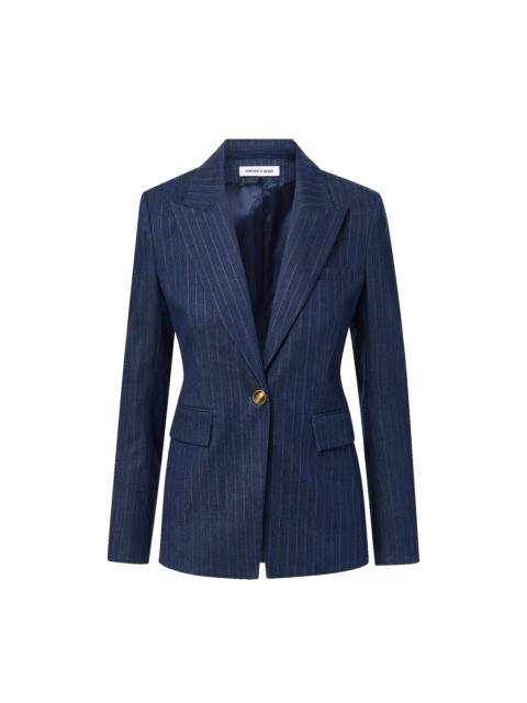 VERONICA BEARD NAIRA DENIM DICKEY JACKET