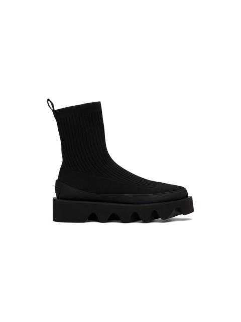 ISSEY MIYAKE Black United Nude Edition Bounce Fit Boots