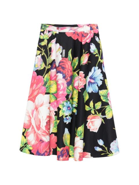 Moschino floral skirt