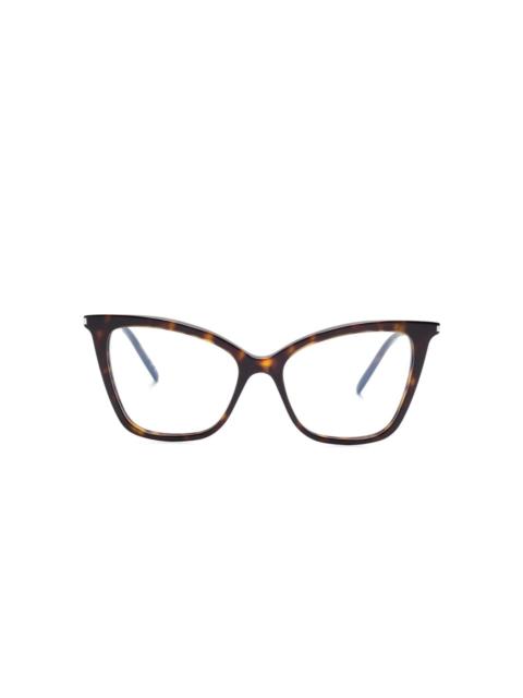 SAINT LAURENT cat eye-frame glasses