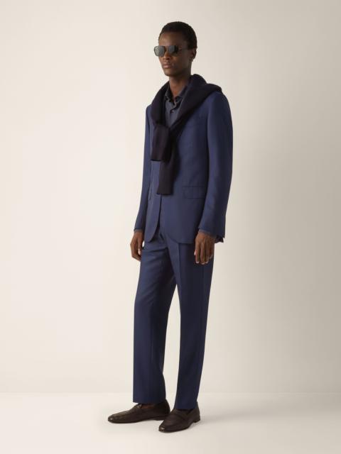 ZEGNA DARK BLUE OASI CASHMERE SUIT