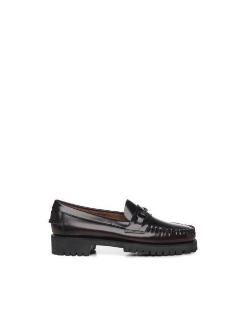 SEBAGO ring detail loafers