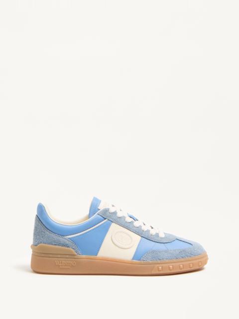 UPVILLAGE SNEAKER IN CRUST LEATHER WITH NAPPA CALFSKIN LEATHER BAND