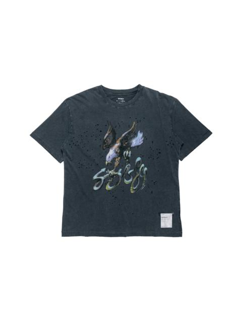 SATISFY MothTech T-Shirt Aged Black Eagle