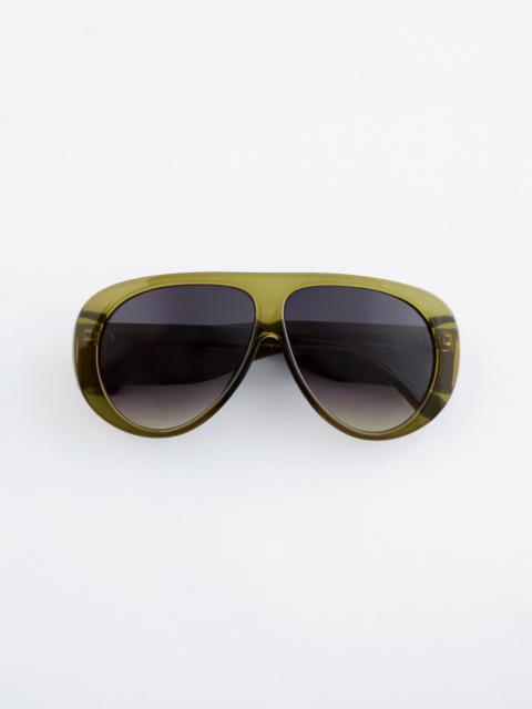 & Other Stories Oversized Aviator Sunglasses