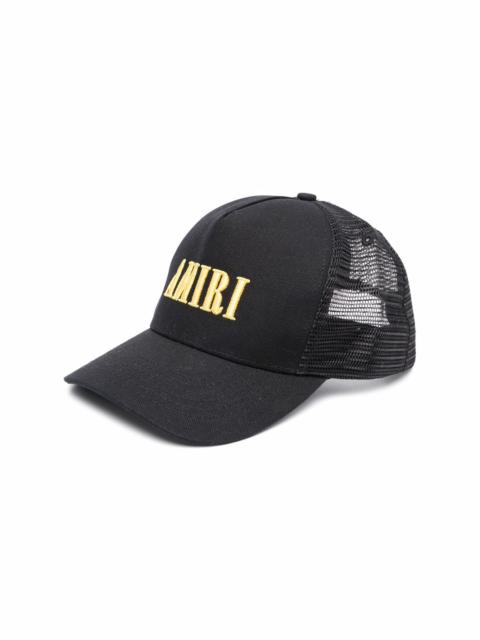 AMIRI Trucker logo-embroidered baseball cap