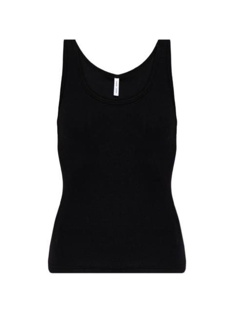 SAMSØE SAMSØE Saamanza ribbed-knit scoop-neck top