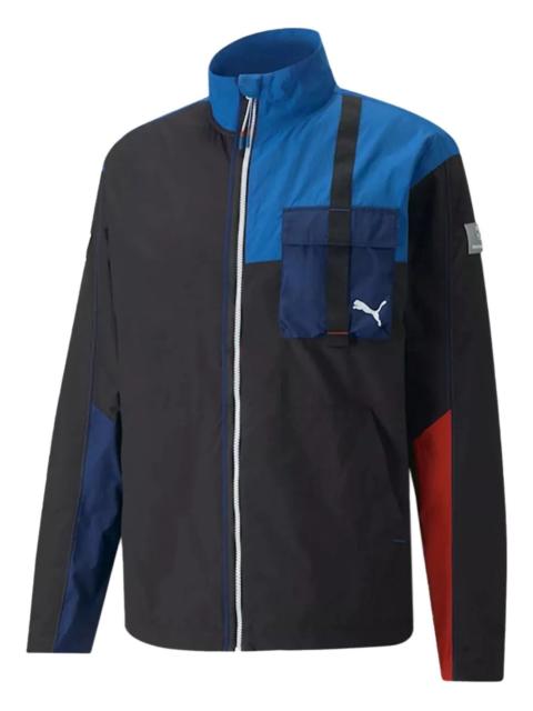 PUMA x BMW M Motorsport colour-block track jacket