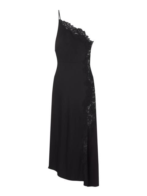 A.L.C. Lou Satin and Lace Midi Dress