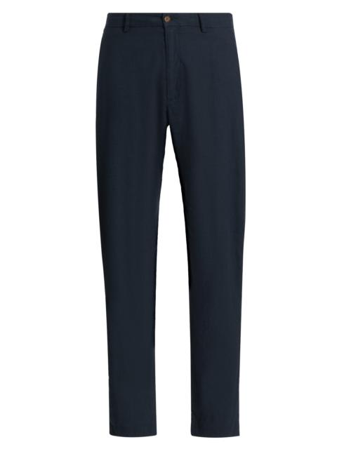 onia Men's Linen-Blend Trousers - Midnight