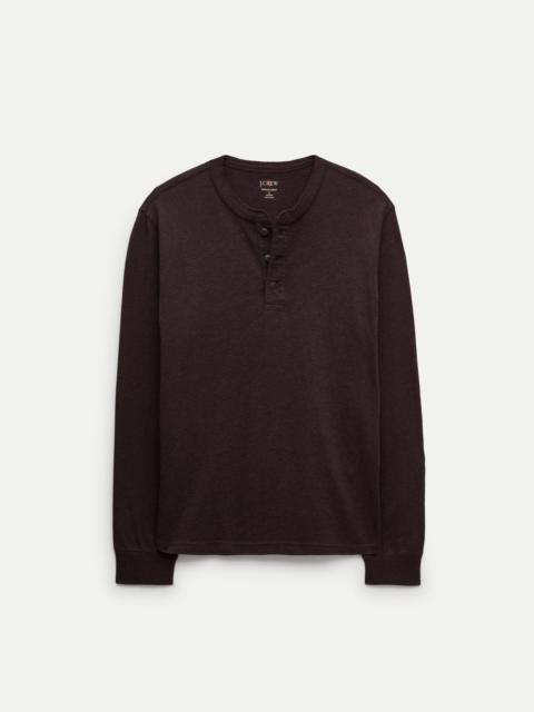 J.CREW Vintage-wash cotton henley