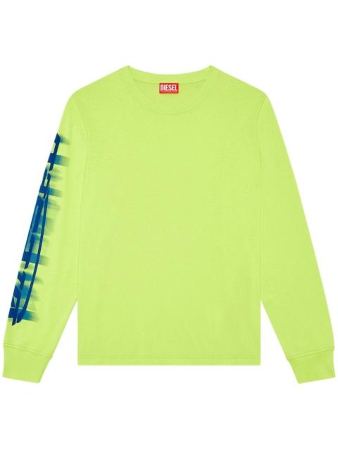 Diesel T-Just-Ls-Slits-N2 T-shirt