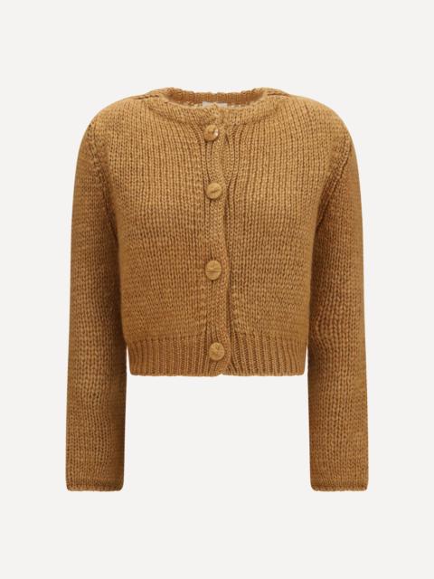 forte_forte Chunky knit Cardigan with buttons