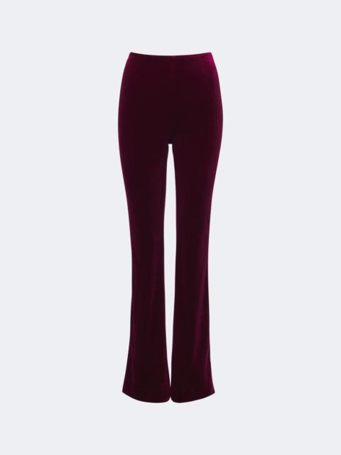 DOROTHEE SCHUMACHER Velvet flared pants