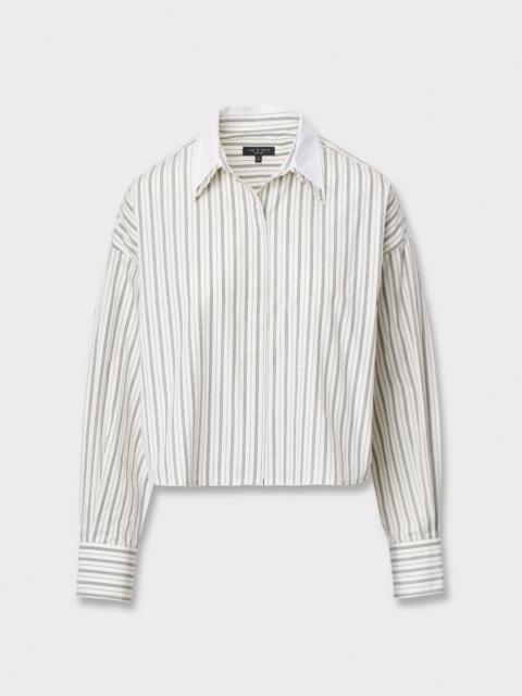 rag & bone Marin Striped Combo Shirt