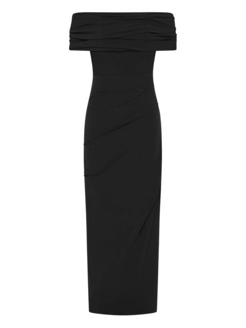 RACHEL GILBERT Camille draped off-shoulder maxi dress