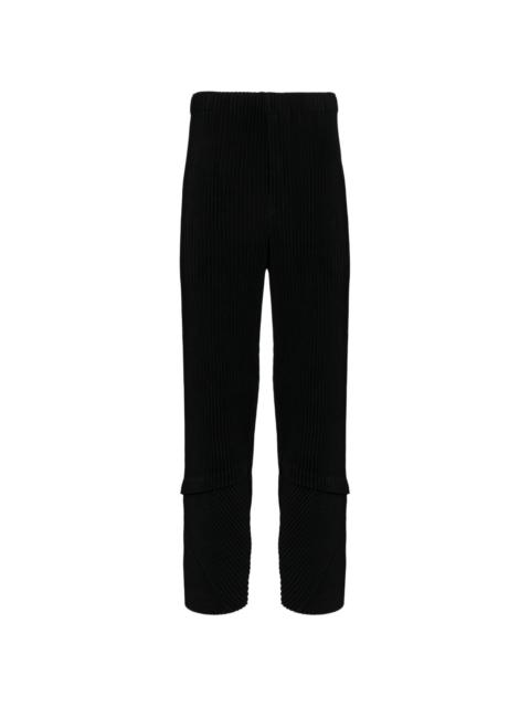 Aerial pleated trousers