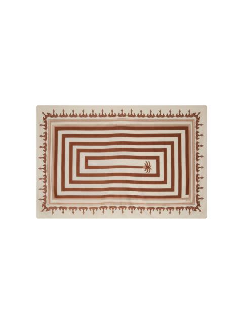 Johanna Ortiz Infinity Palm Cotton Pareo brown