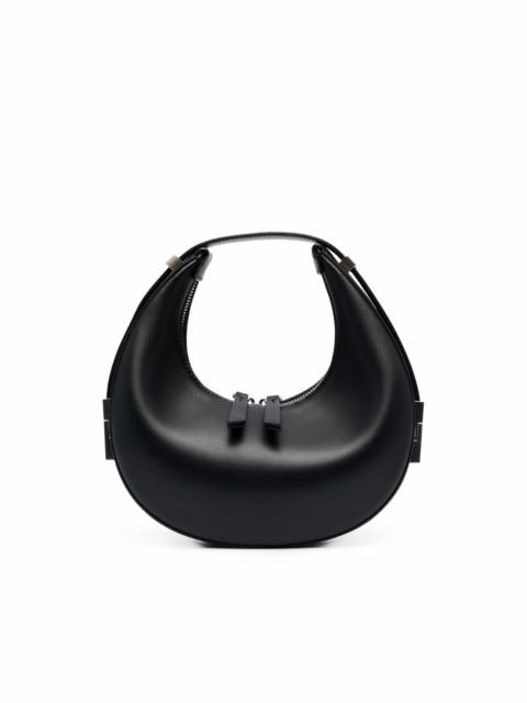polished-finish tote bag