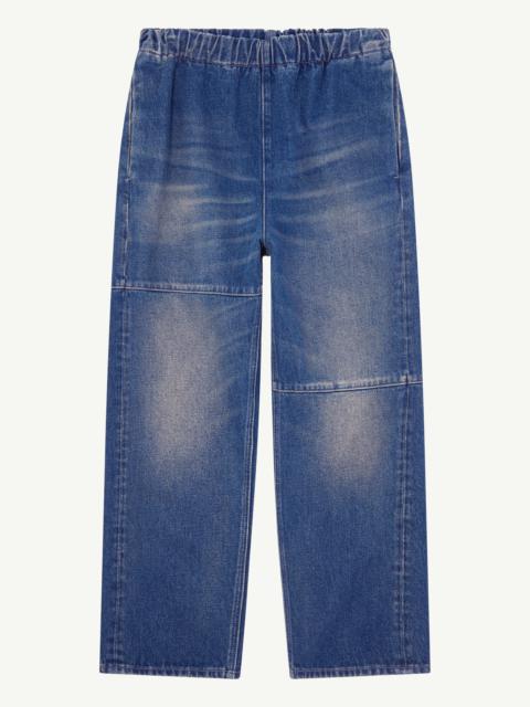 Elasticated jeans
